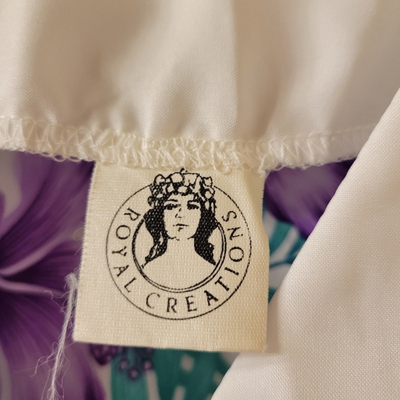 VTG Hawaii Royal Creations Dress Caftan Muumuu ~ OSFM ~ Plus ~ Maternity… - Picture 4 of 16